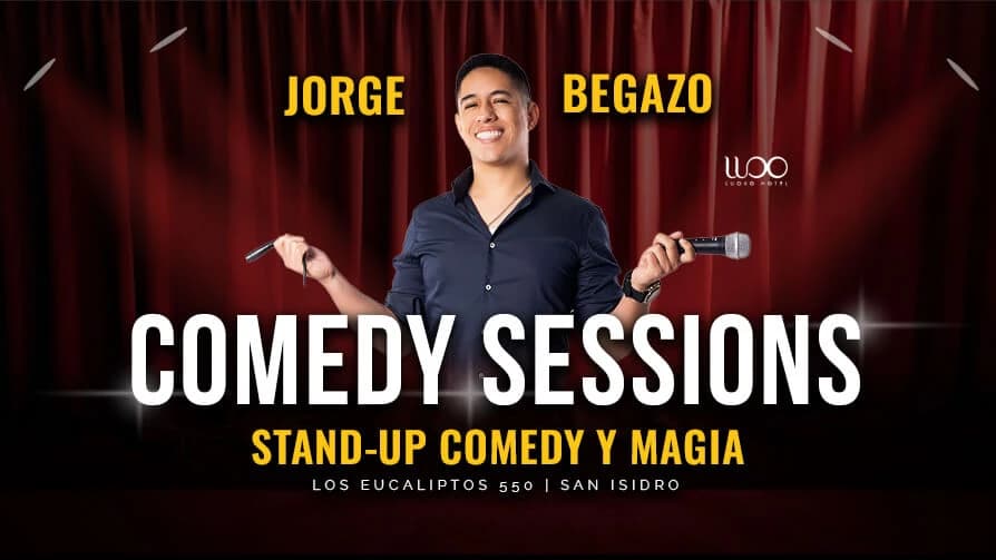 Jorge Begazo presenta "Comedy Sessions"